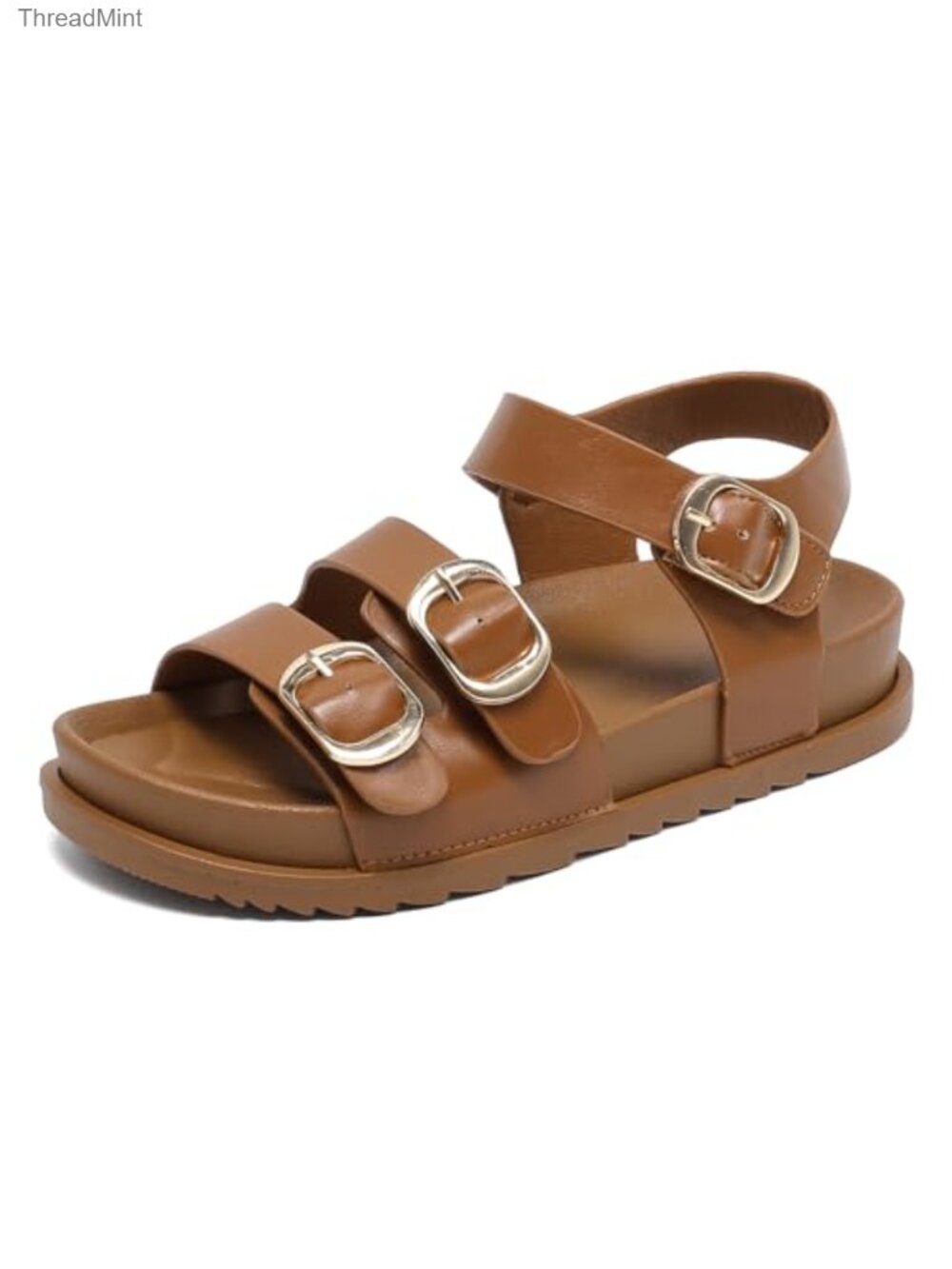 Kids Sandals with Back Strap Adjustable Buckle Lightweight EVA Summer Beach